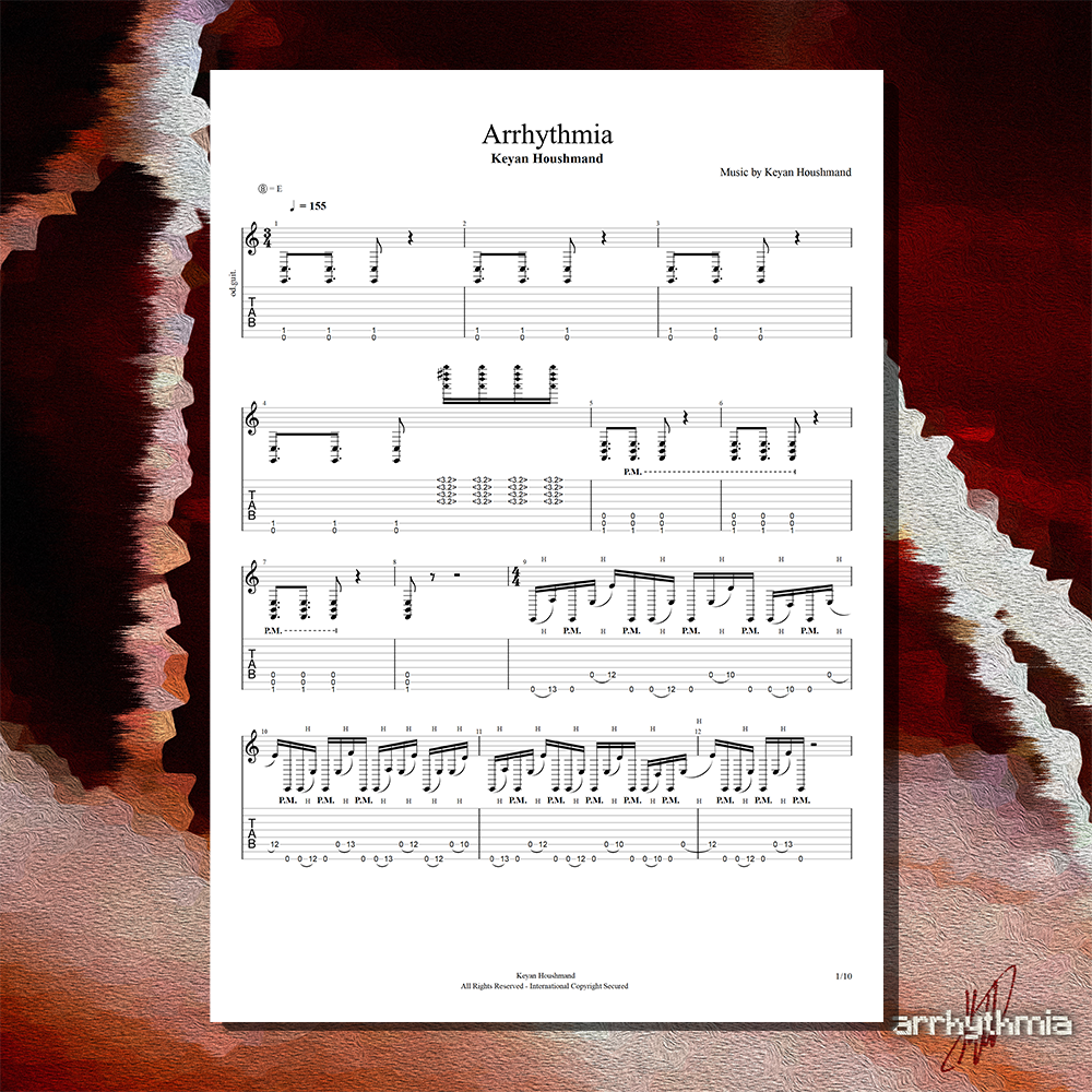 Arrhythmia - Guitar TABs